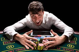 Baccarat round with Banker and Player cards revealed Baccarat table with cards dealt and chips placed